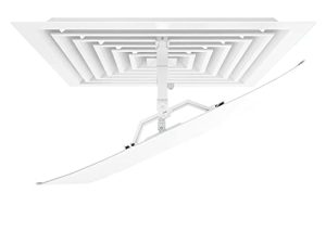 PWTS Square Adjustable Air Conditioning Vent Cover 11.8/17.7/23.6 Inch