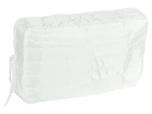 MECCANIXITY Air Conditioner Cover Cotton Dustproof for Window Air Conditioner with 1 Elastic Cord Beige