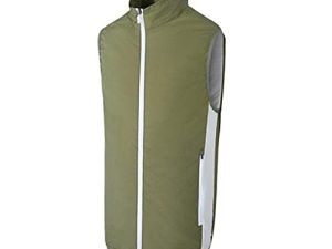 ZSQAW Summer Cooling Clothing Air-Conditioning Fan Vest USB Smart Charging Jacket Men Women Outdoor Breathable Cool Working Coat (Color : D