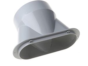 QIBAO Gaoailin Store 13/15cm Diameter Portable Air Conditioning Body Exhaust Duct Interface Pipe Connector Conditioner Parts Easy Install (Color : 13cm)