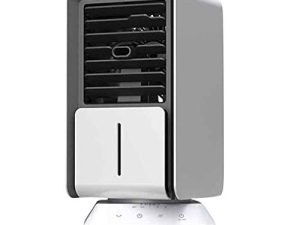 Air Fan Air Conditioning Removable USB Multi-Function Cooler Portable Mini Fan Fans Modern Fan Stand (White
