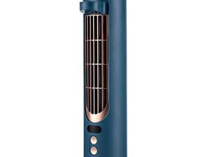 Conditioning Air Mini Water-Cooled Air Capacity Head Conditioner Small Mini Large Shaking Spray Desktop Desktop Ornament Glass Ornaments for Christmas Trees Elegant (Blue