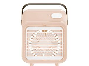 Small Evaporative Air Cooler and Humidifier Personal Evaporative Air Cooler Quiet Desk Fan Chill Technology For Bedroom