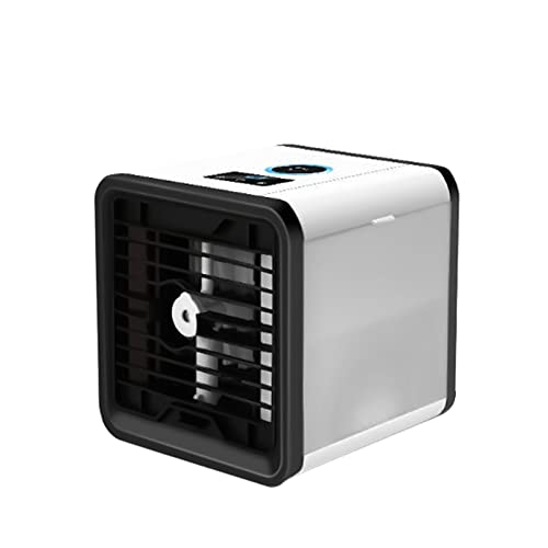 Mini Air Conditioner Mini Evaporative Air Cooler Quiet Desk Fan Mini USB Portable Cooler Air Conditioning Fan in Dehumidifier & Fan Modes Mini Air Conditioner Mini Evaporative Air Cooler Quiet Desk Fan Mini USB Portable Cooler Air Conditioning Fan in Dehumidifier & Fan Modes