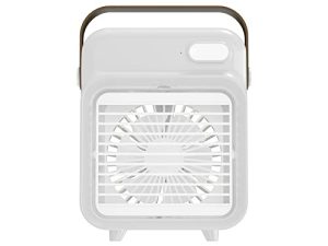 Portable Air Conditioner Fan Mini USB Portable Cooler Air Conditioning Fan Personal Evaporative Air Cooler Quiet Desk Fan for Home Office Bedroom Indoor Outdoor