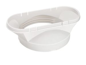 MYAMIA Mobile Air Conditioning Replacement Accessories Exhaust Pipe Interface Adaptor Flat Mouth 13Cm
