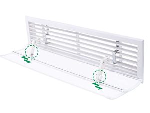 Air Conditioner Deflector Sidewall Ceiling Central Air Conditioning Angle Adjustable Air Deflector