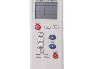 illombo K-100ES Universal Remote Control for Most Air Conditioning English Version Air Conditioner Remote Control Replacement