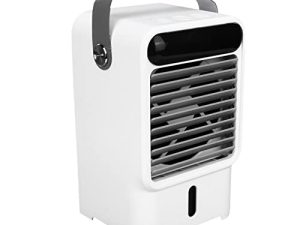 Aumoo Windowless Air Conditioning ABS Material Builtin Humidifier Fan USB Powered 500ml Large Capacity Timer Switch for Household Dormitory to Office