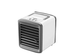 Mini Air Conditioner Mini USB Portable Cooler Air Conditioning Fan Evaporative Cooler with LED Light Quiet Mini Fan Air Cooler Suitable For Home