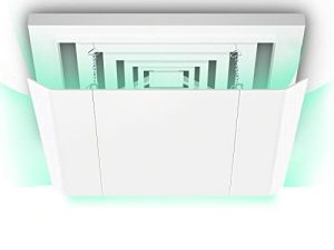 PWTS Square Height Adjustable Air Conditioning Vent Deflector 30cm/45cm/60cm