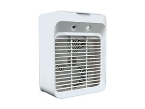 Mini 3 in 1 Evaporative Air Cooler Personal Evaporative Air Cooler Quiet Desk Fan Mini USB Portable Cooler Air Conditioning Fan Quiet Powerful Bladeless Fan for Bedroom