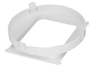 TOPINCN Air Conditioner Exhaust Hose Connector Square Exhaust Duct Interface Portable Air Conditioner Accessories for 1P KY35 Mobile Air Conditioning