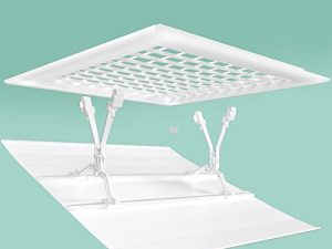 Yargole Square Adjustable Central air Conditioning Windshield