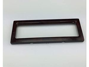 ASDFGHJK Compatible with VW Passat B5 Cherry Wood Air Conditioning Frame Air-Conditioner Panel 1J0 907 047 N