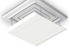 Square Air Conditioner Deflector for Ceiling Central Air Conditioning Angle Adjustable for Commercial Office Public Area Home
