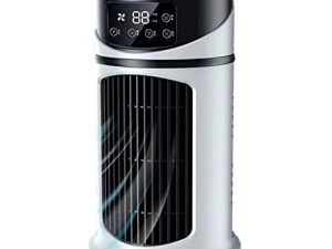 Lincheer Mini Air Conditioner Air Cooler Fan Water Cooling Fan Air Conditioning Air Cooler for Office Mobile Air Conditioner (Color : A
