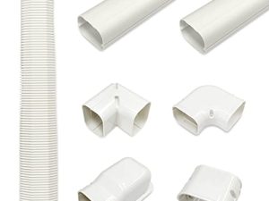 LILIJIA 3" 8Ft Mini Split Line Set Cover