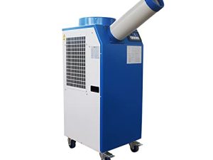 LGXEnzhuo Industrial air conditioner Stainless Steel Portable Spot Cooler Air-conditioning Equipment for Supermarket Factories Single Tube 110V 1400W