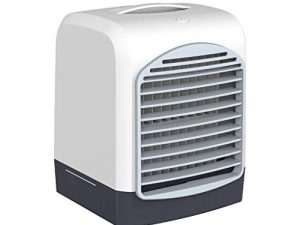 Conditioning Cooler Air Cold Aromatherapy Air Machine Humidifier Mini USB Fan Small Appliances Fan Oscillating Standing (White