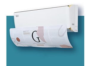 Utopone Air-Conditioning Windshield with Decorative Painting Hanging Air-Conditioning Deflector Avoid Direct Blowing of Cold Air No Condensation No Blocking Signal 180° Adjustment