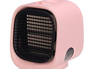 MYAMIA Bakeey 300ml Portable Air Conditioner Mini USB Fan Air Cooler Humidifier Desktop Cooling Conditioning Purifier For Home Office Room - White