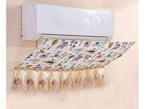 Utopone 15cm Lace Air-Conditioning Deflector The Air-Conditioning Windshield Can be Adjusted Left and Right to Avoid Direct Cold Wind Multi-Angle Adjustment