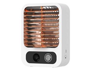 Pacoco Mini Air Conditioner Negative Air Water Desktop Cooling 1PC USB Conditioning Mini Small Appliances (White