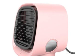 KSHQU Portable Air Conditioners Fan Air Cooler Mini Personal Conditioning Cooler Desktop Speeds Air Portable 3 Smart home