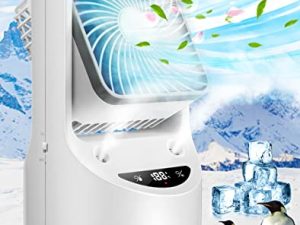 HeaBoom 90° Auto Oscillation Portable Air Conditioner