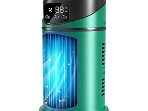 JMKQLZ 1pc Air Cooler Home Dormitory Office Desktop Humidification Electric Fan USB Multi-Function Timing Air Conditioning Fan