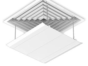 PWTS Air Conditioner Deflector Central Square Air Conditioning Deflector Prevent The Air from Blowing Straight