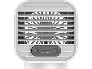 Portable Fan Electric Fan Cooling Humidifier Portable Air Conditioning Spray Desktop Air Cooler USB Rechargeable Fan for Office Home
