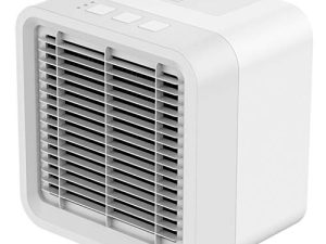 USB Air Mini Fan Cooler Conditioning Home Table Refrigerator 10ml Portable Small Appliances Standing Fan Oscillating Remote (as Show