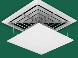 Ceiling Air Conditioner Deflector Windshield