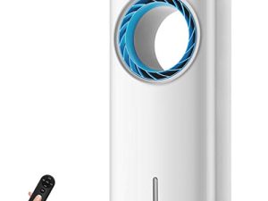 BBDU Air Conditioning Fan Refrigerator Household Air Cooler Dormitory Mobile Air Conditioner Small Single Cold Safe Leafless Turbine Air Supply