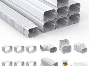 Flehomo Mini Split Air Conditioner PVC Line Set Cover Kit