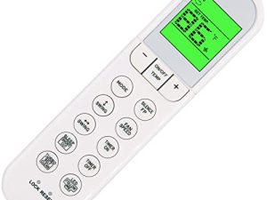 Sccavve Replacement Remote Control for Midea ComfortStar FrigidaireAC Cooper&Hunter AC Air Conditioner RG36B/BGE RG36F/BGEF RG36A/BGEF-AR3 RG36B/BGCE RG36Y1/BGCEFU2 (Batteries Included)