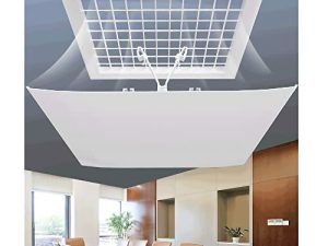 PWTS Square Adjustable AC Air Deflector for Central Air Conditioning Vent