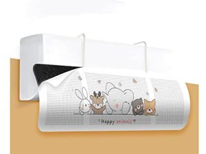 Utopone Air-Conditioning Windshield with Decorative Painting Rotatable and Adjustable Air-Conditioning Deflector 3000+ Dense Holes No Condensation Avoid Cold Wind Blowing Directly