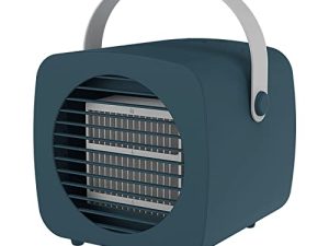 Evaporative Air Cooler Evaporative Cooler with LED Light Mini USB Portable Cooler Air Conditioning Fan Chill Technology For Bedroom