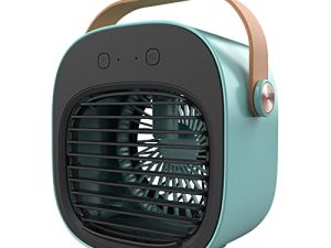 Mini Air Conditioner Mini Evaporative Air Cooler Quiet Desk Fan Mini USB Portable Cooler Air Conditioning Fan Chill Technology For Bedroom