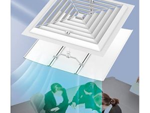 PWTS 11.8/17.7/23.6 Inch Square Adjustable Air Conditioning Vent Cover