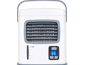 FNSCAR Air Cooler Fan 2 In 1 Air Conditioning USB Mini Fan With Screen Mobile Humidification Air Cooler For Room Home Office
