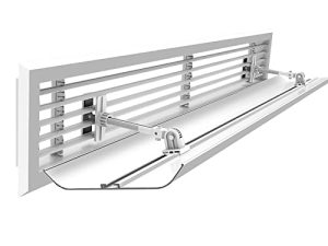 PWTS Air Conditioner Deflector Sidewall Ceiling Central Adjustable Air Conditioning Deflector