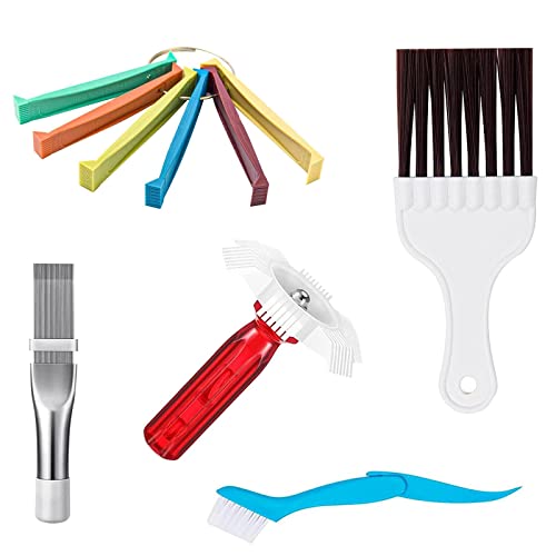 Emiif Air Conditioning Fin Comb Air Conditioning Cleaning Brush for Cleaning Heat Dissipation Air Conditioning Cleaning Set of Five Sets Air Conditioning Wing Comb White Fin Comb Coil Brush Emiif Air Conditioning Fin Comb Air Conditioning Cleaning Brush for Cleaning Heat Dissipation Air Conditioning Cleaning Set of Five Sets Air Conditioning Wing Comb White Fin Comb Coil Brush