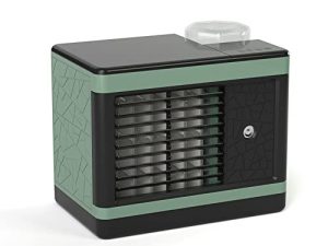 KHAKA Portable Air Conditioner Fan Small Lightweight Cooler with 3 Fan Speed Modes with Spray for Home Office