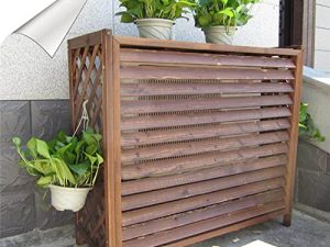 Air Conditioner Fence For Outside Air Conditioning Rack
