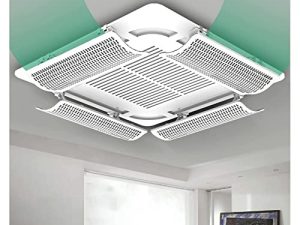 PWTS Air Conditioner Deflector Ceiling Central Air Conditioning Deflector Prevent The Air from Blowing Straight Helps Cooling/Heating Air Circulation