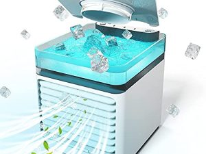 Wiracil Air Conditioning Fan - 4 in 1 Function Personal Evaporative Cooler